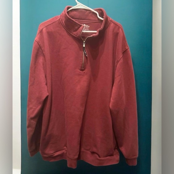 Charles River Apparel Other - Charles River Apparel Men's Burgundy Zip-Up sweater 3XL